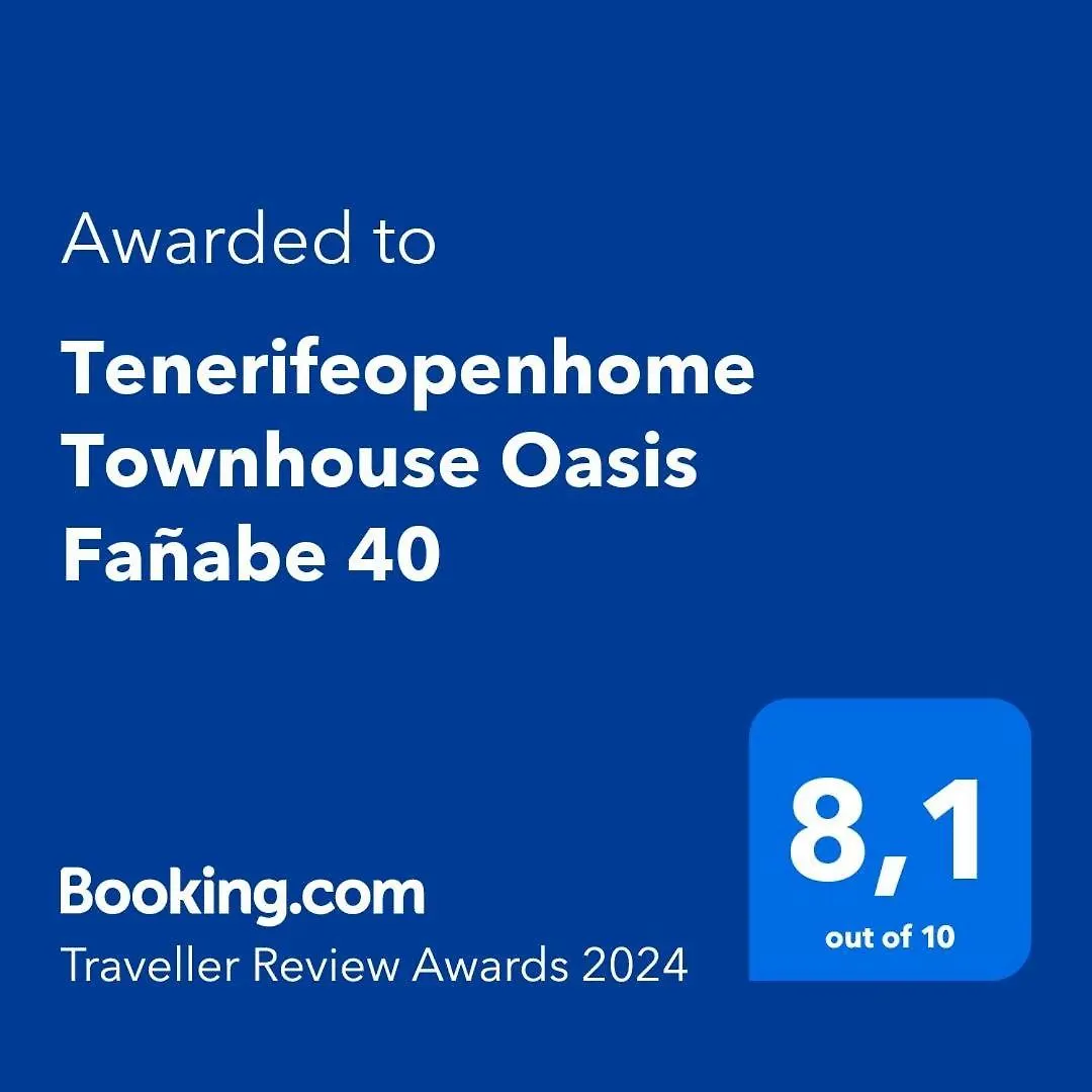 Apartamento Tenerifeopenhome Townhouse Oasis Fanabe 40 Costa Adeje